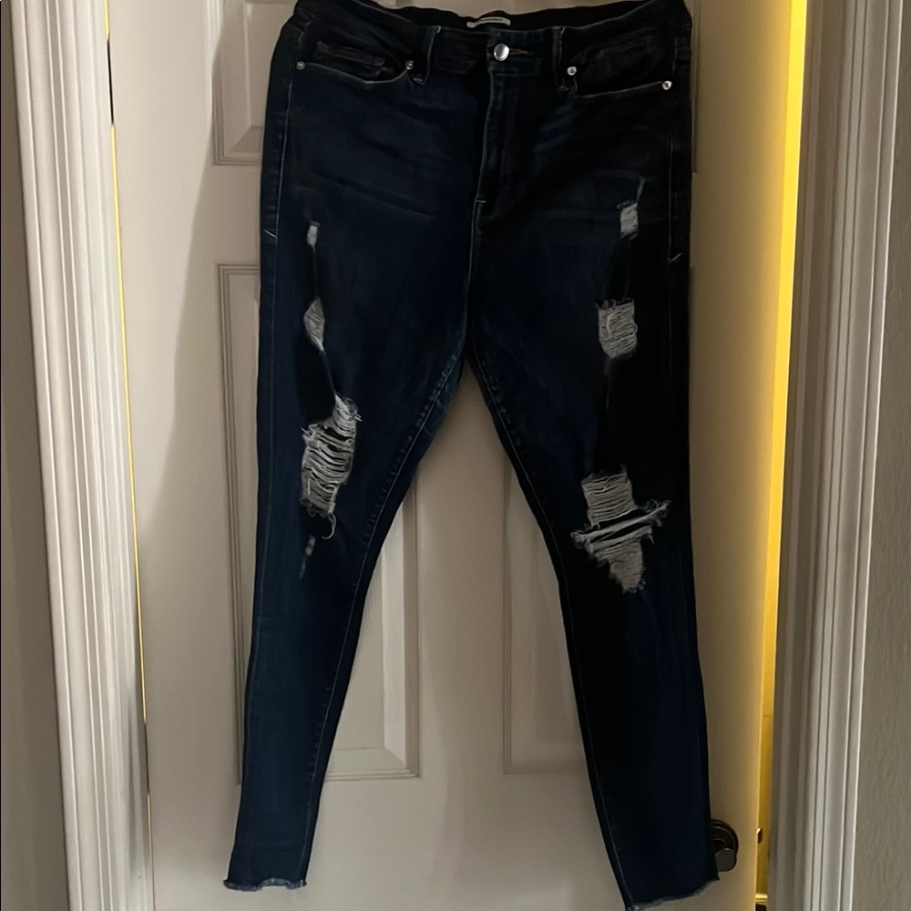 Good American Blue Denim Jeans - Picture 4 of 6
